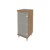 Шкаф низкий узкий со стеклом KSU-3.2 R
