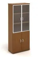 Шкаф для документов КЭ89 (алюм.рамка)