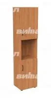 Шкаф узкий закрытый с нишей Эконом