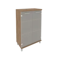 Шкаф средний широкий со стеклом KST-2.4