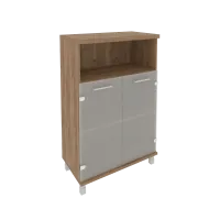Шкаф средний широкий со стеклом KST-2.2