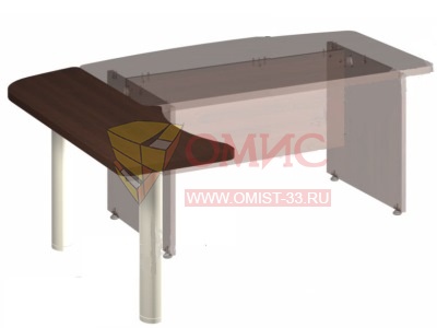 Стол приставной ФР-2.4 Левый (к столам ФР-1.0/1.1/1.5)