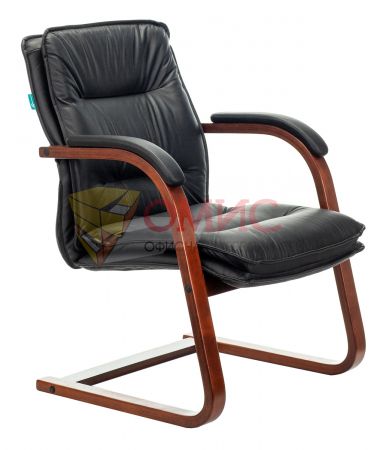 Кресло для посетителей Бюрократ T-9927WALNUT-AV