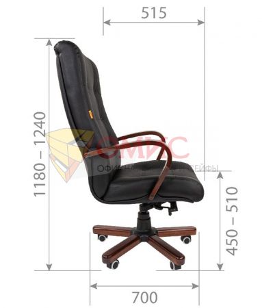Кресло руководителя CHAIRMAN 424 WD