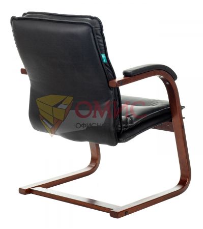 Кресло для посетителей Бюрократ T-9927WALNUT-AV