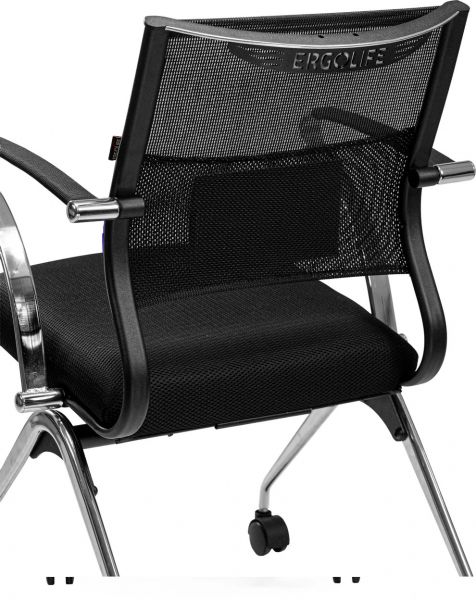 Кресло офисное ErgoLife Sit Air (низк.спинк.) M4-5(хром)