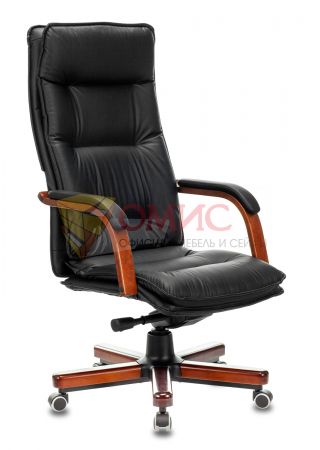 Кресло руководителя Бюрократ T-9927WALNUT