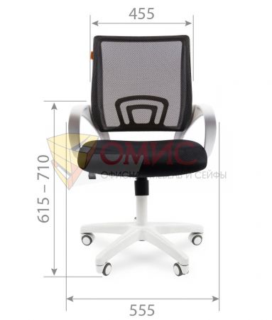 Кресло офисное CHAIRMAN 696 White