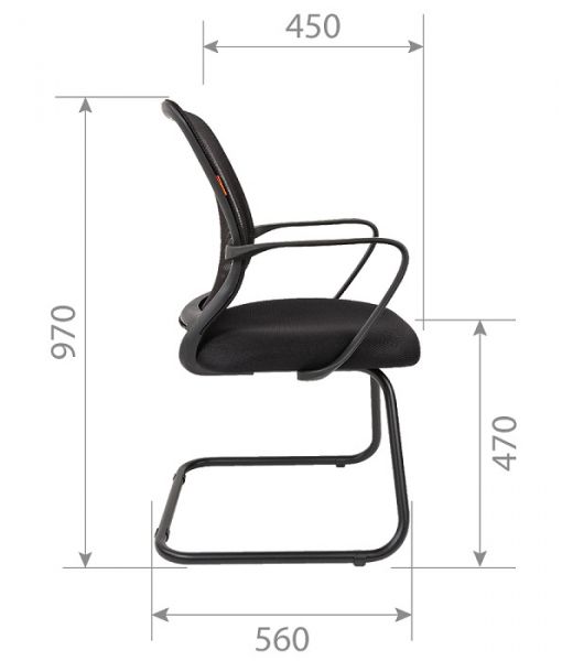 Кресло для посетителей CHAIRMAN 698V