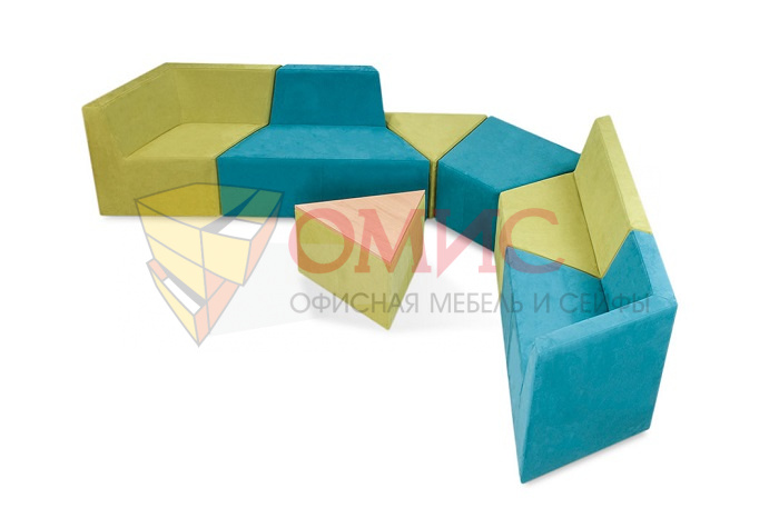Модульные диваны Оригами-фото1